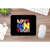 Resim designedfy Harry Styles Love On Tour Ticket 2022 Baskılı Mouse Pad | Kaymaz Taban | 21x24cm 