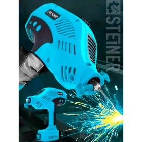 Resim Steiner Profesyonel M-300 Amper Çift Kartli Çift Soğutma El Tipi Invertör Elektrikli Kaynak Makinesi 