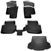 Resim Vw Jetta 3D Havuzlu Paspas+Bagaj Havuzu Cepli 2011-2015 Arası N11.26869 