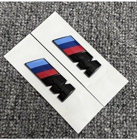 Resim M Piano Black Çamurluk Arması Seti 2'li 3m 3d Abs Bmw X6 