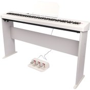 Resim Fenix C-811 Taşınabilir Dijital Piyano Seti (Beyaz) 