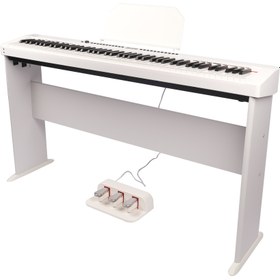 Resim Fenix C-811 Taşınabilir Dijital Piyano Seti (Beyaz) 