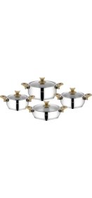 Resim Taç Lina 18 Parça Çeyiz Seti Gold TAÇ-4717 