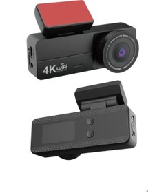 Resim Wearfitpro Dash Cam 4k Araç İçi Kamera Kaza Güvenlik Kamerası 