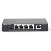 Resim RUIJIE REYEE RG-ES205GC-P 5 PORT 10/100/1000 4 PORT POE+ 54W RUJIE CLOUD YONETILEBILIR DESKTOP SWITCH Aynı Gün İçerisinde 18:00a Kadar Kargoya Teslim