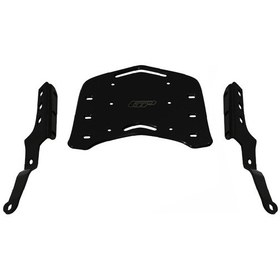 Resim GP Kompozit Honda Forza 250 2023-2025 Uyumlu Arka Çanta Demiri Siyah 