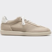 Resim Elle Vizon Deri Kadın Spor Ayakkabı 