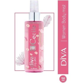 Resim Cecile Diva Body Mist Vücut Spreyi 150 ML 