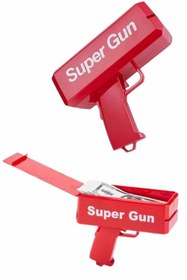 Resim shopwave HTC Para Dolar Atma Makinası Super Money Gun Para Saçma Fırlatma Tabancası HTC 
