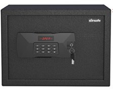 Resim Insafe ISSASC25 Lcd Ekranlı Orta Boy Çelik Kasa - Para Kasası - Değerli Eşya ve Mücevher Kasası 