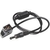 Resim Shineyee D-tap Erkekden Dc 5.5x2.5mm'ye 1m Uzantı Kablosu - Dslr Batarya Rig İçin Dıy Bağlantı Kablosu 