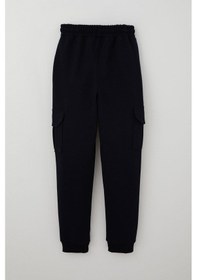 Resim Poyraz Kids Erkek Çocuk Eşofman Altı Komando Cepli Bağcıklı Beli Lastikli 9-12 Yaş, Lacivert Lacivert 