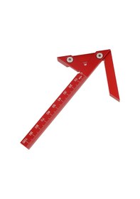 Resim Maiyame Alüminyum Merkez Bulucu Cetvel - 105mm Ahşap İşleme Ve Hassas Ölçüm Aleti 