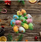 Resim Zcjb 12 Paskalya Simüle Edilmiş Kuş Yumurtaları-64575 