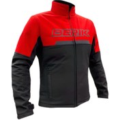 Resim BERİK Berik Peace Plus Korumalı Softshell Motosiklet Montu Kırmızı 