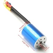 Resim Besthome1 Yüksek Performanslı 4500kv Fırçasız Araç Motoru Mavi Renk 