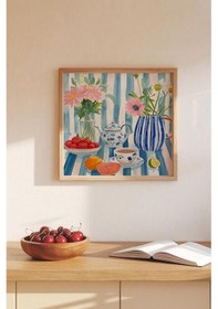 Resim Ahşap Çerçeveli Mdf Kare Tek Tablo Kendi Tablo Setinizi Oluşturacağınız Liste Mutfak03 32 X 32 Çerçeveli Tx1189 