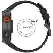 Resim Sones Garmin Tactix Delta 26mm Spor İki Renkli Silikon Saat Kordonu İçin 