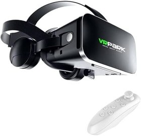 Resim Microcase VRPARK J50 Bluetooth Kulaklıklı 3D Sanal Gerçeklik Gözlüğü+ VR Kablosuz Bluetooth Kumanda-AL4754 