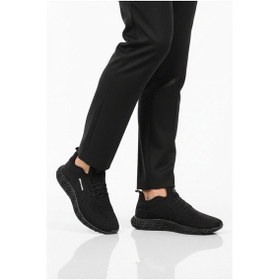 Resim Pierre Cardin Siyah Anorak Hafif Esnek Büyük Numara Erkek Yürüyüş Ayakkabısı Pc-30679 Siyah 