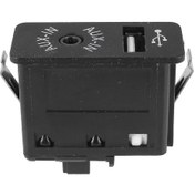 Resim Bmw E81 E87 E90 F10 F12 E70 X4 X5 X6 Huiliang İçin Araba Usb Aux Girişi Yardımcı Giriş Soketi Adaptörü 