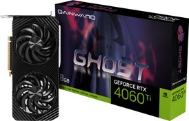 Resim Gainward GeForce RTX 4060 Ti Ghost 8GB GDDR6 128 Bit Ekran Kartı 