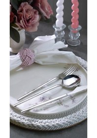 Resim Onon Patara 12 Kişilik 72 Parça Çatal Kaşık Bıçak Takımı 