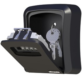 Resim Insafe ISC806KEY Şifreli Anahtar Kutusu - Anahtar Dolabı - Kasa - Siyah 