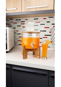 Resim Fonte - Akasya Kapak Ve Standlı Cam Sebil 3.5l 