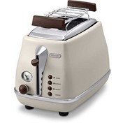 Resim Delonghi CTOV 2103.BG Icona Vintage Ekmek Kızartma Makinesi 