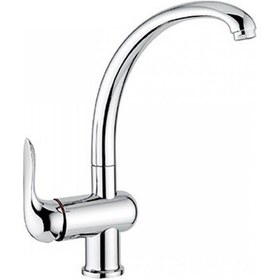 Resim Emmevi Art. 91007 Neco Kuğu Aç-Kapa Lavabo Bataryası Krom 