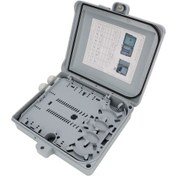 Resim Tenfowee Ip65 Koruma Seviyeli 12 Kanal Ftth Fiber Optik Dağıtım Kutusu - Duvar Montajlı, İç/ Dış Mekan Kullanıma Uygun, Pc+abs Malzeme 