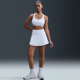Resim Nike One Dri-Fit Kadın Beyaz Antrenman Etek IH8614-100 