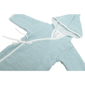 Resim Marshmallow Kimono Bornoz - Denim Mavi / 4-6 Yaş 