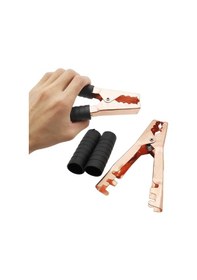 Resim Mr-245-c 1 Takım 14cm 300 Amper Akü Maşası Kırmızı+siyah 