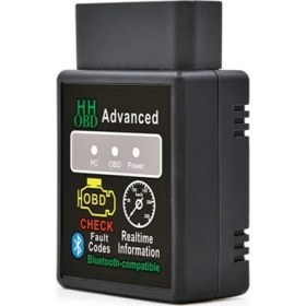 Resim Ios/android Için Obd2 Araç Arıza Okuma Cd'siz Kurulum Bluetooth Araç Arıza Tespit Cihazı 