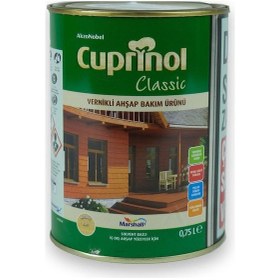 Resim Cuprinol Vernikli Ahşap Bakım Ürünü Naturel 0,75 L 