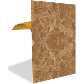 Resim Tink Kendinden Yapışkanlı Açık Kahve Mermer Desenli Pvc Panel 41x62 Cm 