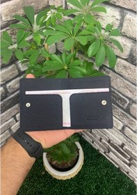 Resim Guard Lacivert Patlı Tasarım Deri Kartlık Çok Renkli 