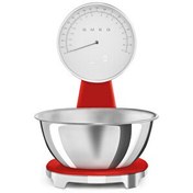 Resim Smeg 50's Style Retro KSF01RDWW Kırmızı Analog Mutfak Tartısı 
