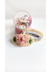 Resim Handmade Tasarım Amigurumi Yeni Trend Işlemeli 2'li Toka Çok Renkli 