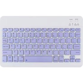 Resim Samsung Galaxy Uyumlu Tab S9 Ultra Sm x910 Bluetooth Klavye Mouse Set Lazer 