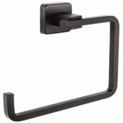 Resim Dibanyo Kare Siyah Havluluk Siyah 