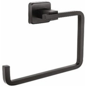 Resim Dibanyo Kare Siyah Havluluk Siyah 