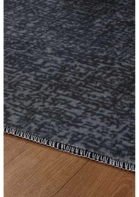 Resim Lüle Halı Düz Renk Kaymaz Taban Yolluk Halı Bnynantrasit1 