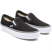 Resim Vans Ua Classic Slip On Platform Siyah Sneaker 