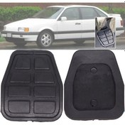 Resim Novahub 2x Kauçuk Fren Debriyaj Ayak Pedalı Koruyucu Örtü Değiştirme 7213141 6x0721173a Vw Passat B2 B3 B4 Corsar Karat 1980 - 1995 1996 