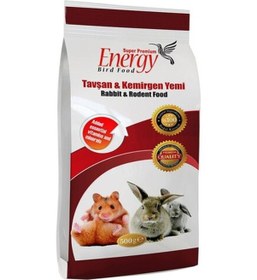 Resim ENERGY Tavşan & Kemirgen Yemi 500 gr x 12 Adet 