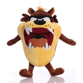 Resim Tazmanya Canavarı Peluş 30 Cm - Uyku Ve Oyun Arkadaşım Kahverengi 