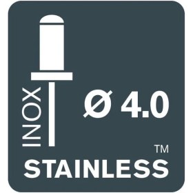 Resim Karokstore Perçin 4X12 mm Paslanmaz Matkap Ucu 